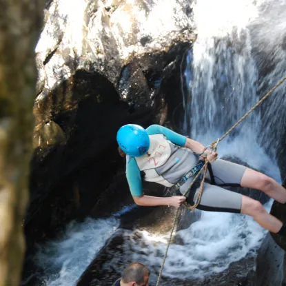 Rappelling